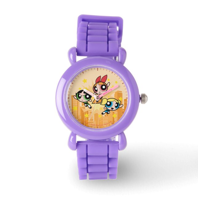 Powerpuff Girls Rett Armbanduhr (Vorderseite)