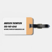 Powerpuff Girls Rett Gepäckanhänger (Rückseite horizontal)