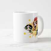 Powerpuff Girls Rettete den Tag Jumbo-Tasse (Vorderseite Rechts)