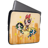 Powerpuff Girls Rettete den Tag Laptopschutzhülle (Vorne Rechts)