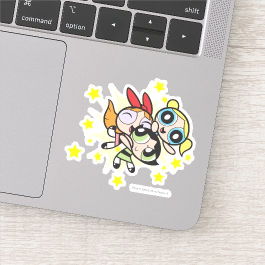 Powerpuff Girls Rule Aufkleber (Detail)