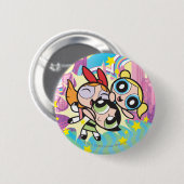 Powerpuff Girls Rule Button (Vorne & Hinten)