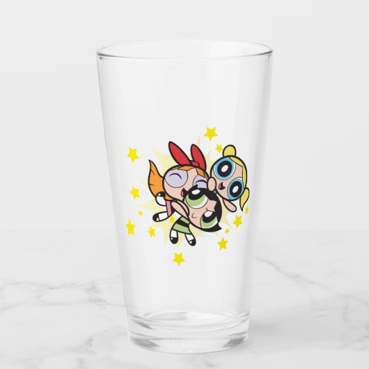 Powerpuff Girls Rule Glas (Vorderseite)