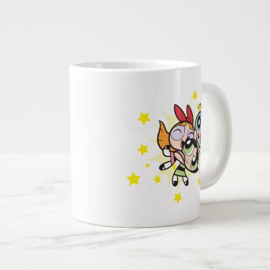 Powerpuff Girls Rule Jumbo-Tasse (Vorderseite Rechts)