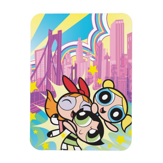 Powerpuff Girls Rule Magnet (Vertikal)