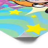 Powerpuff Girls Rule Poster (Ecke)