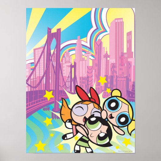 Powerpuff Girls Rule Poster (Vorne)