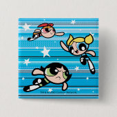 Powerpuff Girls Star Pattern Button (Vorderseite)