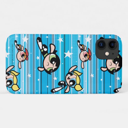 Powerpuff Girls Star Pattern Case-Mate iPhone Hülle (Rückseite (Horizontal))