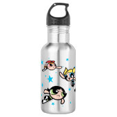 Powerpuff Girls Star Pattern Edelstahlflasche (Vorderseite)