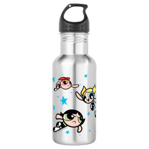 Powerpuff Girls Star Pattern Edelstahlflasche
