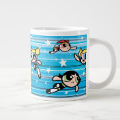Powerpuff Girls Star Pattern Jumbo-Tasse (Rechts)