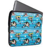 Powerpuff Girls Star Pattern Laptopschutzhülle (Vorne Rechts)