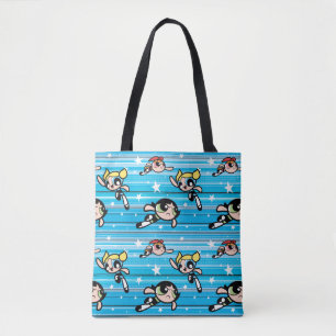 Powerpuff Girls Star Pattern Tasche