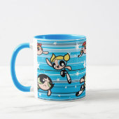 Powerpuff Girls Star Pattern Tasse (Links)