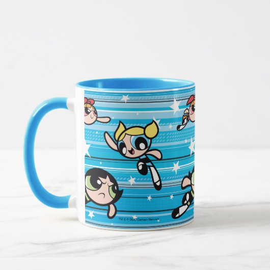 Powerpuff Girls Star Pattern Tasse (Links)