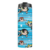 Powerpuff Girls Star Pattern Thermosbecher (Vorderseite)