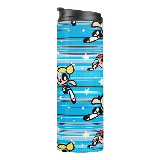 Powerpuff Girls Star Pattern Thermosbecher (Nach rechts gedreht)