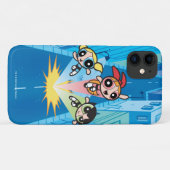 Powerpuff Girls starten in die Luft Case-Mate iPhone Hülle (Rückseite (Horizontal))