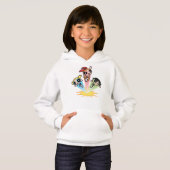 Powerpuff Girls starten in die Luft Hoodie (Vorne ganz)