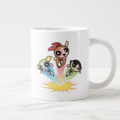 Powerpuff Girls starten in die Luft Jumbo-Tasse (Rechts)