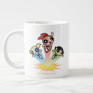 Powerpuff Girls starten in die Luft Jumbo-Tasse