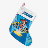 Powerpuff Girls starten in die Luft Kleiner Weihnachtsstrumpf (Vorderansicht (hängend))