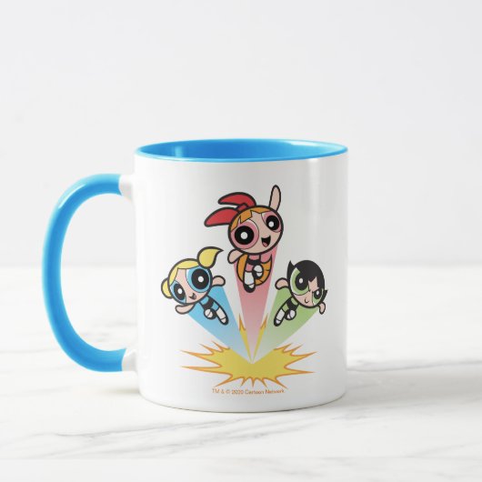 Powerpuff Girls starten in die Luft Tasse (Links)