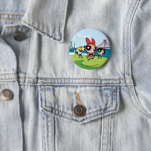 Powerpuff Girls Super Fierce Button (Beispiel)