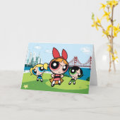 Powerpuff Girls Super Fierce Karte (Gelbe Blume)
