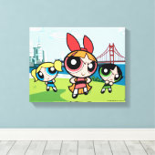 Powerpuff Girls Super Fierce Leinwanddruck (Insitu (Holzboden))