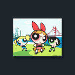 Powerpuff Girls Super Fierce Leinwanddruck<br><div class="desc">Die Powerpuff Girls| Blossom,  Blasen und Buttercup sind super niedlich und super heftig!</div>