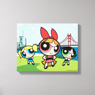 Powerpuff Girls Super Fierce Leinwanddruck