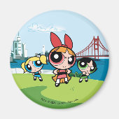 Powerpuff Girls Super Fierce Magnet (Vorne)