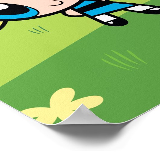 Powerpuff Girls Super Fierce Poster (Ecke)