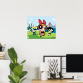 Powerpuff Girls Super Fierce Poster (Heimbüro)
