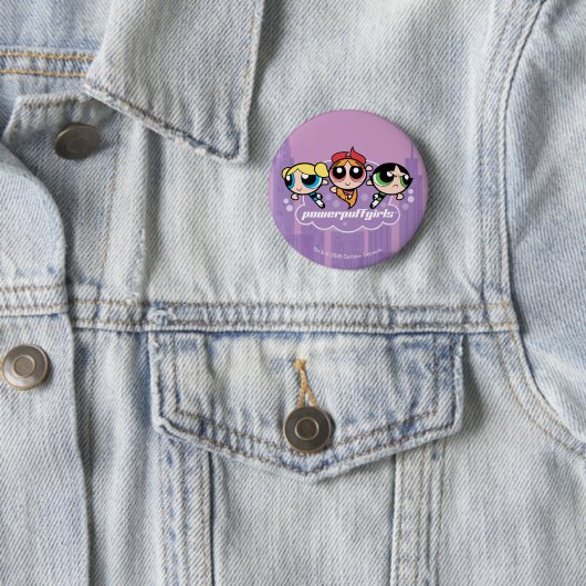 Powerpuff Girls Team Logo Button (Beispiel)