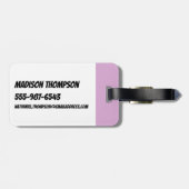 Powerpuff Girls Team Logo Gepäckanhänger (Rückseite horizontal)