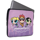 Powerpuff Girls Team Logo Laptopschutzhülle (Vorne Rechts)
