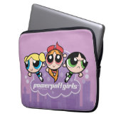 Powerpuff Girls Team Logo Laptopschutzhülle (Vorderseite Links)