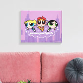 Powerpuff Girls Team Logo Leinwanddruck (Insitu (Wohnzimmer))