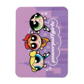 Powerpuff Girls Team Logo Magnet (Vertikal)
