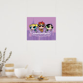 Powerpuff Girls Team Logo Poster (Küche)