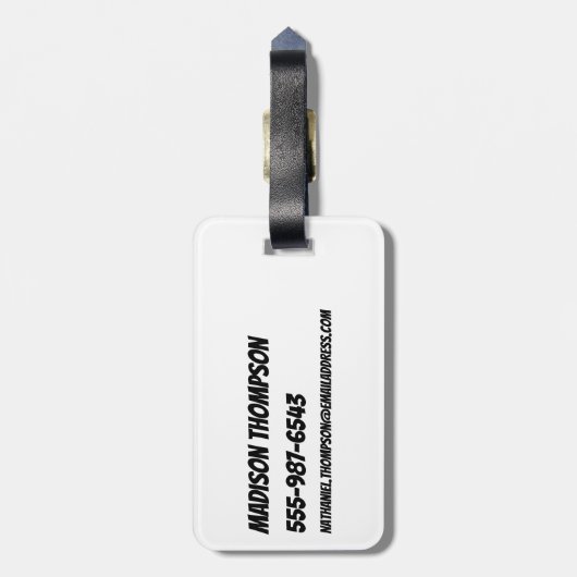 Powerpuff Girls Team Phantastisch Gepäckanhänger (Rückseite vertikal)