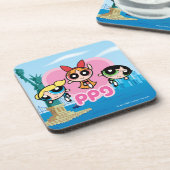 Powerpuff Girls Team Phantastisch Getränkeuntersetzer (Linke Seite)
