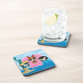 Powerpuff Girls Team Phantastisch Getränkeuntersetzer (Rechte Seite)