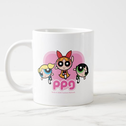 Powerpuff Girls Team Phantastisch Jumbo-Tasse (Links)