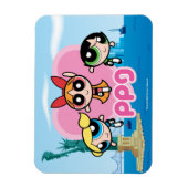 Powerpuff Girls Team Phantastisch Magnet (Vertikal)