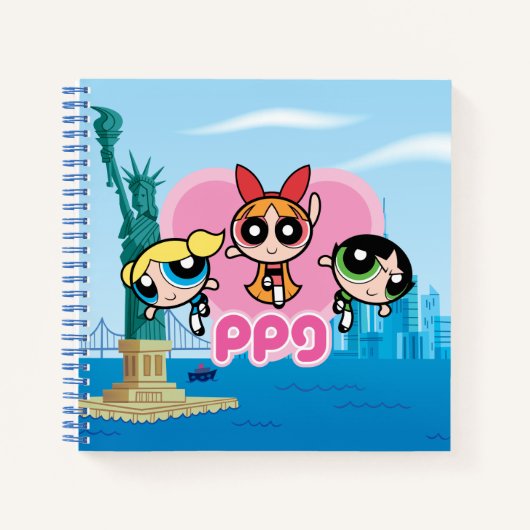 Powerpuff Girls Team Phantastisch Notizblock (Vorderseite)