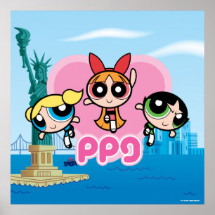 Powerpuff Girls Team Phantastisch Poster